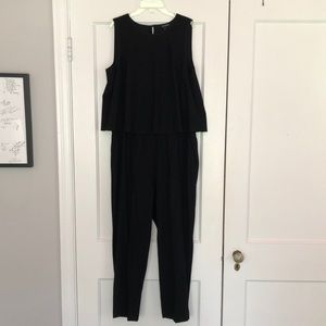 Club Monaco Open Back Jumpsuit